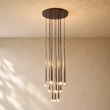 Aquitaines Round Chandelier 18", 24", 30", 48"