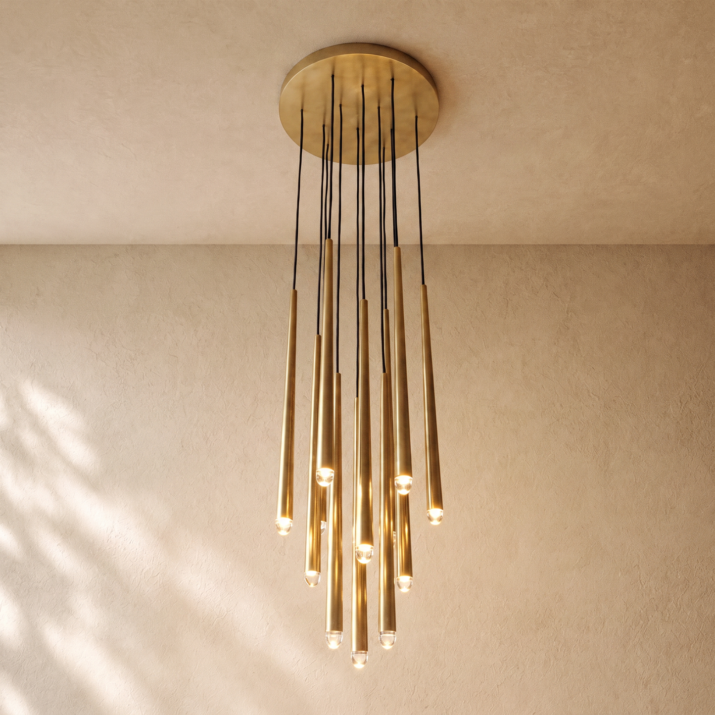 Aquitaines Round Chandelier 18", 24", 30", 48"