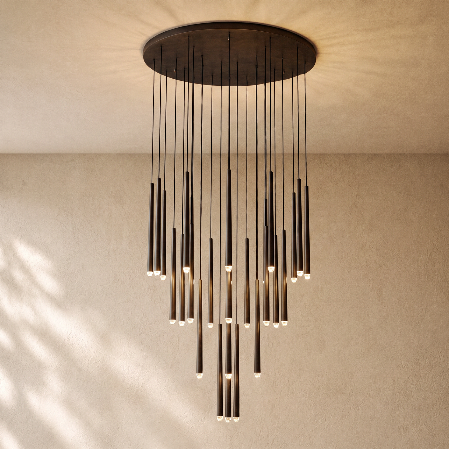 Aquitaines Round Chandelier 18", 24", 30", 48"