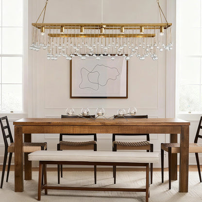 Aubrey Rectangular Chandelier 47''60''