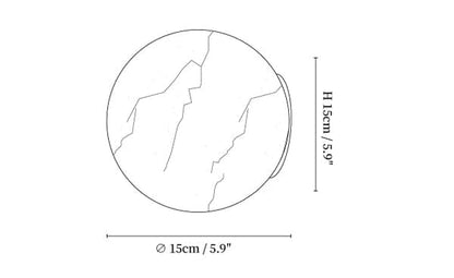 Totem Marble Wall Sconces