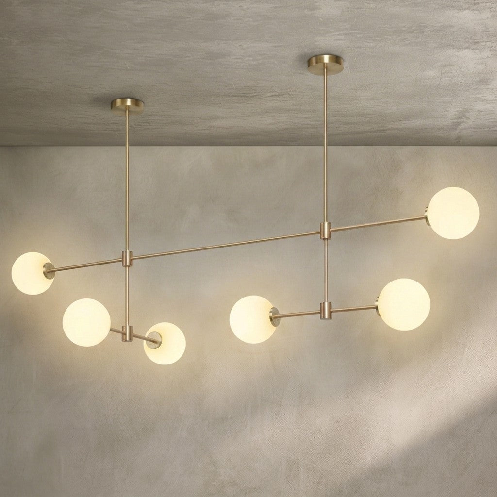Trevi Multi Arm 6/10 (Satin Brass & Bronze)