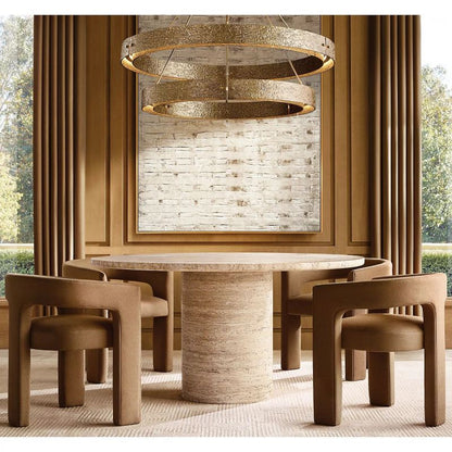 Vilary 2 - tier Round Chandelier 60" - morylighting