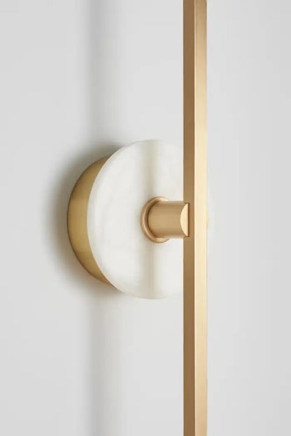 Morylighting Alabaster Radiance Wall Sconce - Background Shot