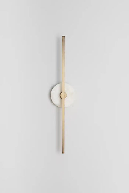 Morylighting Alabaster Radiance Wall Sconce - Background Shot