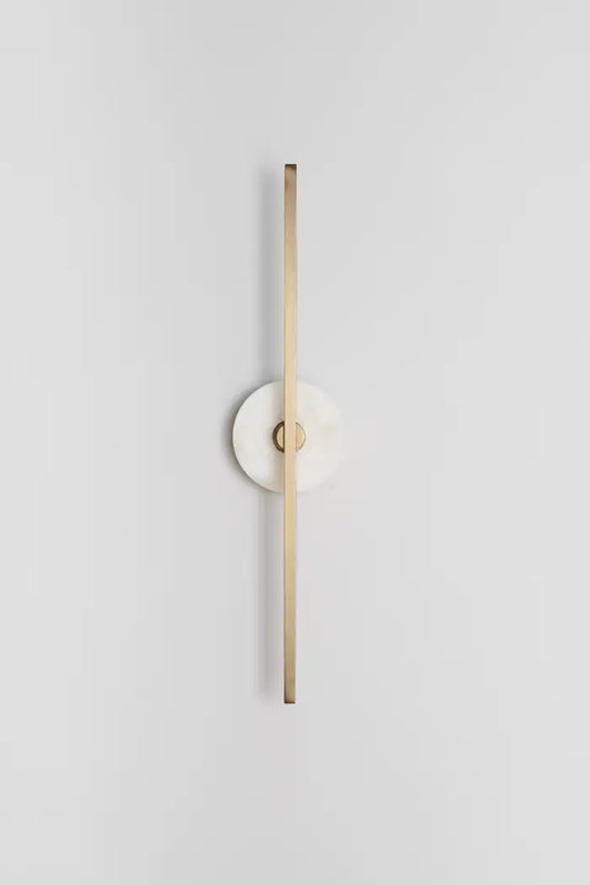 Morylighting Alabaster Radiance Wall Sconce - Background Shot