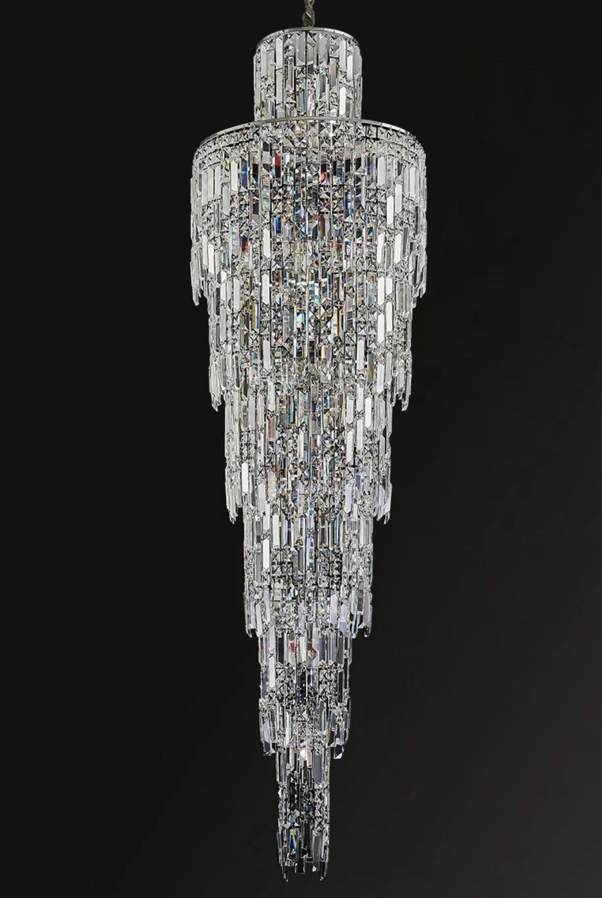 Morylighting Grand Lumina K9 Crystal Chandelier - Background Shot