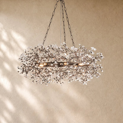 Fiory Crown Crystal Branch Chandelier