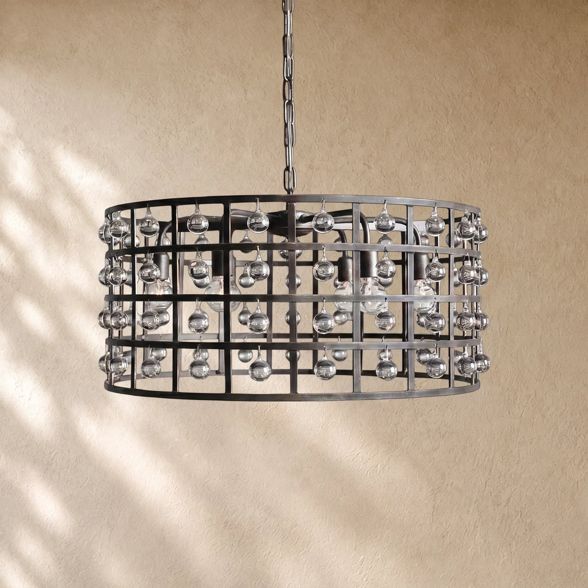 Le Cage Round Chandelier