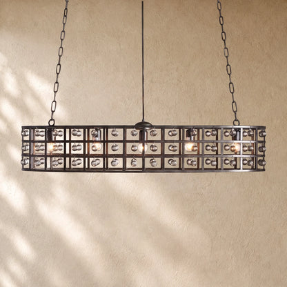 Le Cage Rectangular Chandelier