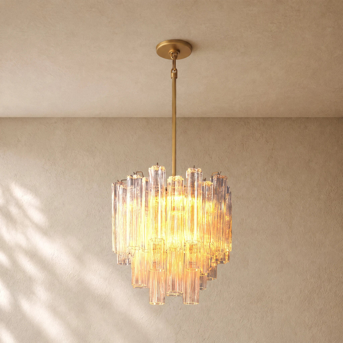 Tronchy Glass Round Chandelier
