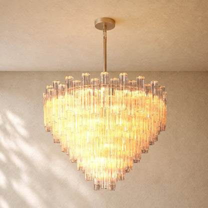 Tronchy Glass Round Chandelier