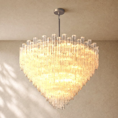 Tronchy Glass Round Chandelier