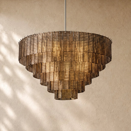 Sirena Glass Round Chandelier