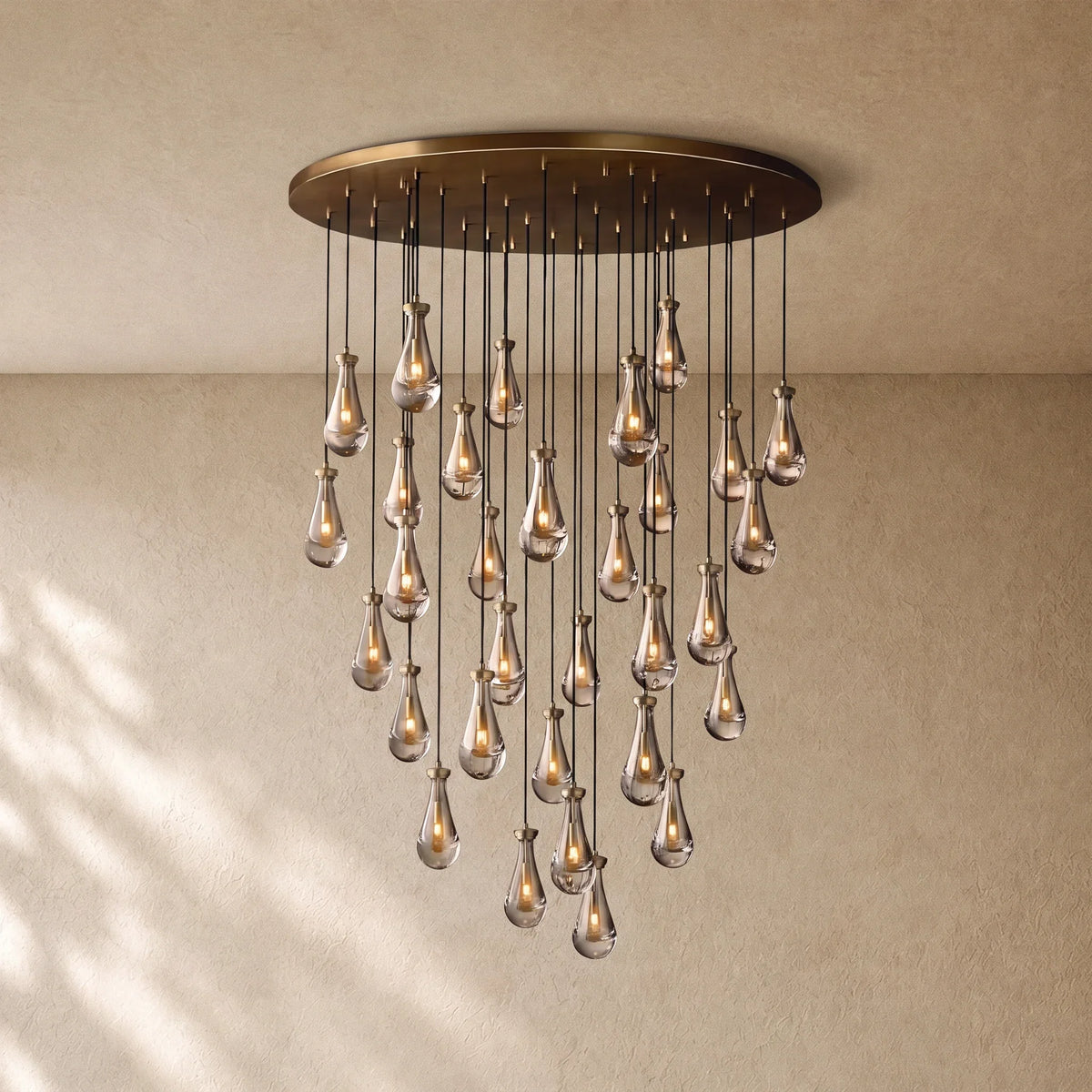Raining Lighting Round Chandelier