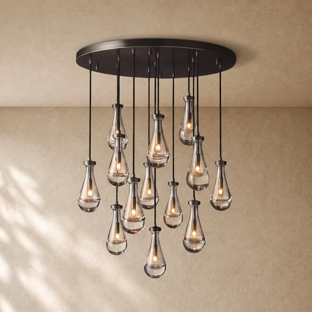 Raining Lighting Round Chandelier