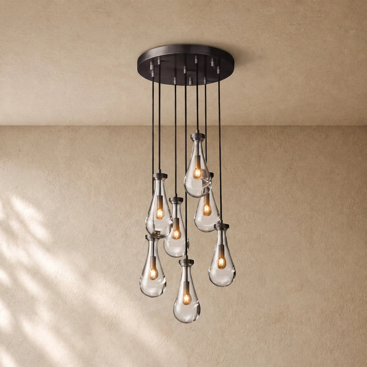 Raining Lighting Round Chandelier