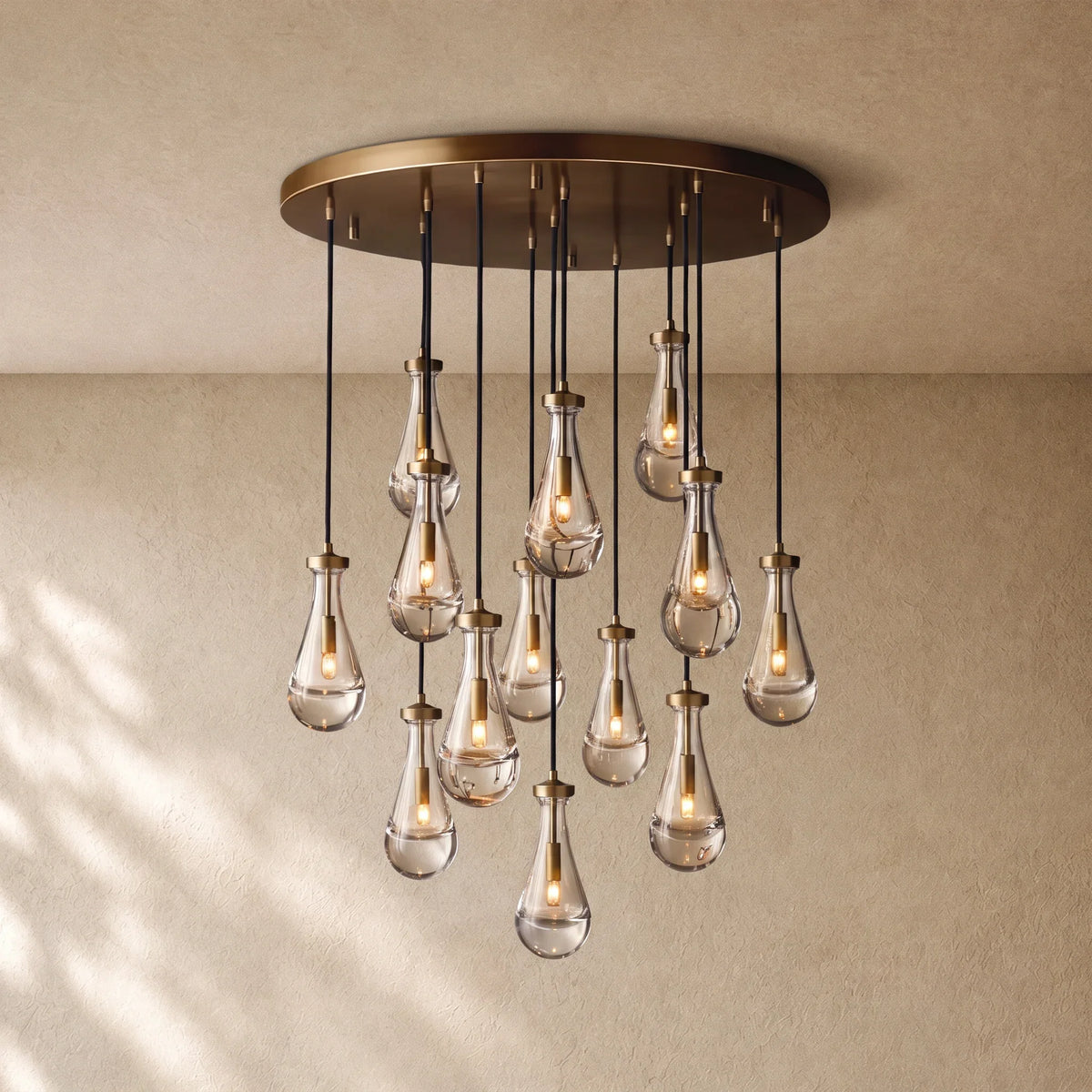 Raining Lighting Round Chandelier