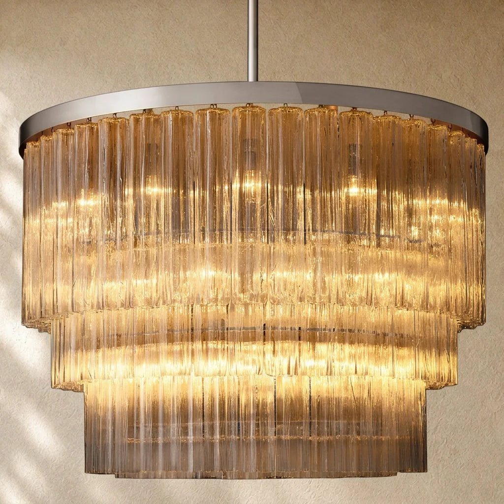 Ciello Three-Tier Round Chandelier