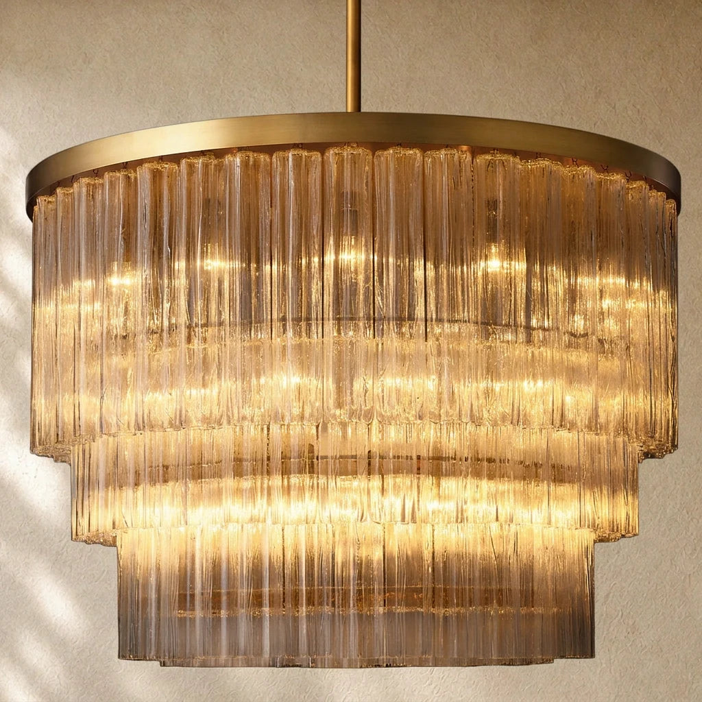 Ciello Three-Tier Round Chandelier