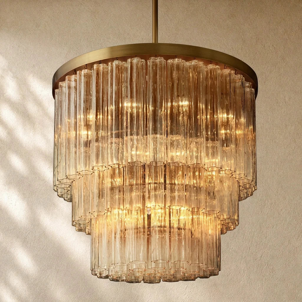 Ciello Three-Tier Round Chandelier