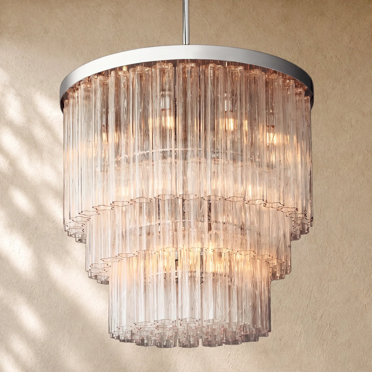 Ciello Three-Tier Round Chandelier