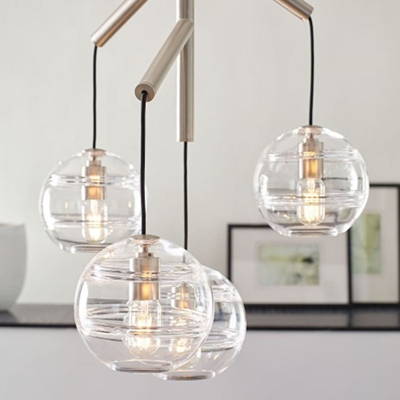 Art Glass Ball Sedona Chandelier