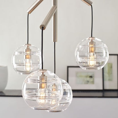 Art Glass Ball Sedona Chandelier