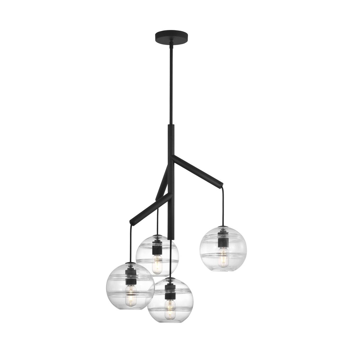 Art Glass Ball Sedona Chandelier