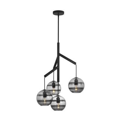 Art Glass Ball Sedona Chandelier