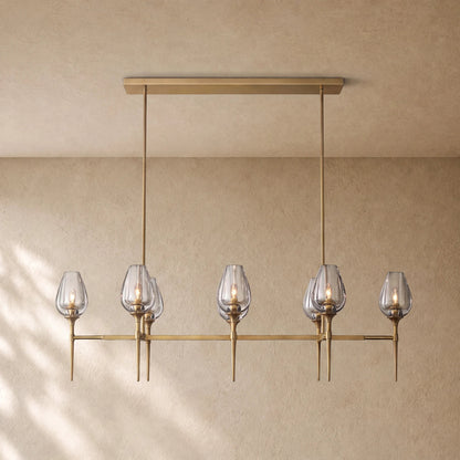 Tulipa  Linear Chandelier