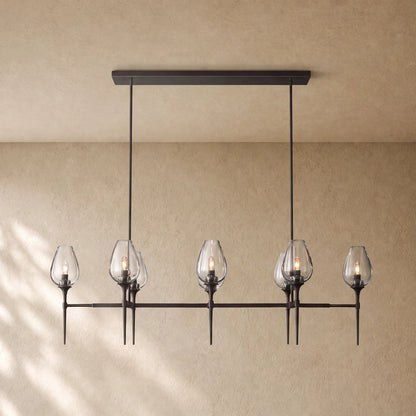 Tulipa  Linear Chandelier
